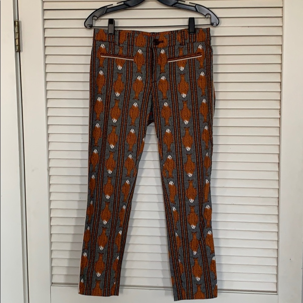 Interesting fish slacks